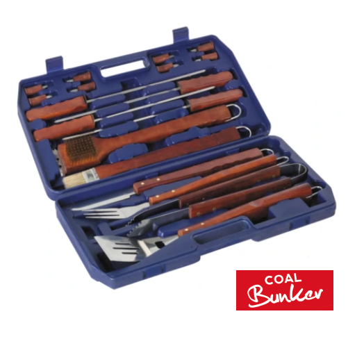 18PC BBQ TOOL KIT IN CASE